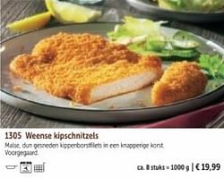Weense kipschnitzels