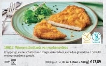 Promoties Wienerschnitzels van varkensvlees - Huismerk - Bofrost - Geldig van 01/03/2024 tot 30/08/2024 bij Bofrost