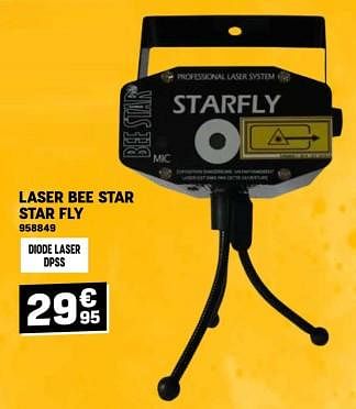 Promoties Laser bee star star fly - starfly - Geldig van 28/02/2024 tot 10/03/2024 bij Electro Depot