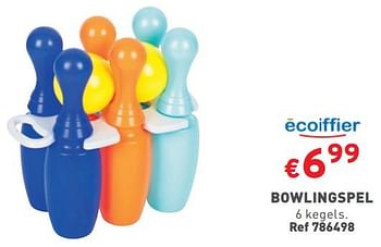 Promoties Bowlingspel - Ecoiffier - Geldig van 06/03/2024 tot 11/03/2024 bij Trafic