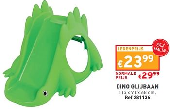 Promoties Dino glijbaan - Huismerk - Trafic  - Geldig van 06/03/2024 tot 11/03/2024 bij Trafic