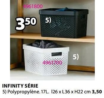 Promoties Infinity polypropylène - Huismerk - Jysk - Geldig van 04/03/2024 tot 07/04/2024 bij Jysk
