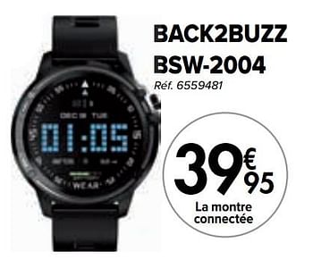 Promoties Back2buzz bsw-2004 - Back2buzz - Geldig van 01/03/2024 tot 01/04/2024 bij Carrefour
