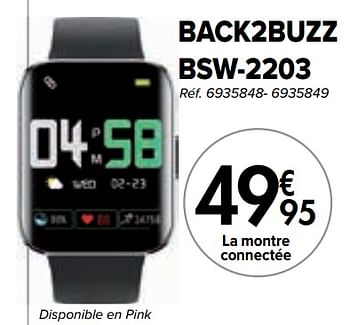 Promotions Back2buzz bsw-2203 - Back2buzz - Valide de 01/03/2024 à 01/04/2024 chez Carrefour
