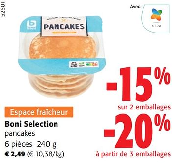 Promotions Boni selection pancakes - Boni - Valide de 28/02/2024 à 12/03/2024 chez Colruyt