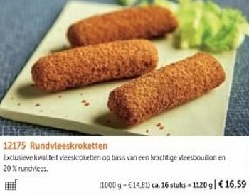 Promoties Rundvleeskroketten - Huismerk - Bofrost - Geldig van 01/03/2024 tot 30/08/2024 bij Bofrost