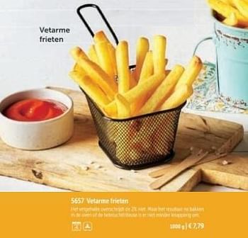 Promoties Vetarme frieten - Huismerk - Bofrost - Geldig van 01/03/2024 tot 30/08/2024 bij Bofrost