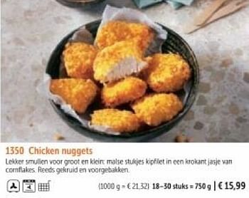 Promotions Chicken nuggets - Produit maison - Bofrost - Valide de 01/03/2024 à 30/08/2024 chez Bofrost