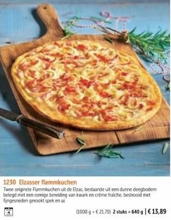 Promoties Elzasser flammkuchen - Huismerk - Bofrost - Geldig van 01/03/2024 tot 30/08/2024 bij Bofrost