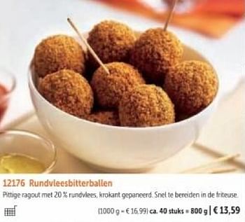 Promoties Rundvleesbitterballen - Huismerk - Bofrost - Geldig van 01/03/2024 tot 30/08/2024 bij Bofrost