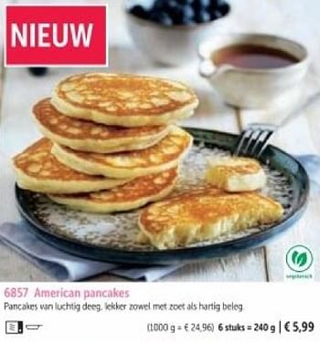 Promoties American pancakes - Huismerk - Bofrost - Geldig van 01/03/2024 tot 30/08/2024 bij Bofrost