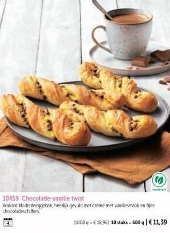 Promotions Chocolade vanille twist - Produit maison - Bofrost - Valide de 01/03/2024 à 30/08/2024 chez Bofrost