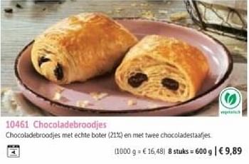 Promotions Chocoladebroodjes - Produit maison - Bofrost - Valide de 01/03/2024 à 30/08/2024 chez Bofrost