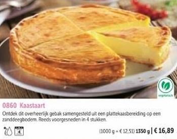 Promotions Kaastaart - Produit maison - Bofrost - Valide de 01/03/2024 à 30/08/2024 chez Bofrost