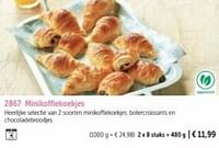 Promoties Minikoffiekoekjes - Huismerk - Bofrost - Geldig van 01/03/2024 tot 30/08/2024 bij Bofrost