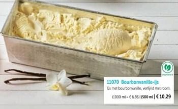 Promotions Bourbonvanille-ijs - Produit maison - Bofrost - Valide de 01/03/2024 à 30/08/2024 chez Bofrost
