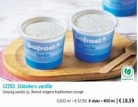 Ijsbekers vanille-Huismerk - Bofrost