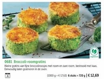 Promotions Broccoli-roomgratins - Produit maison - Bofrost - Valide de 01/03/2024 à 30/08/2024 chez Bofrost