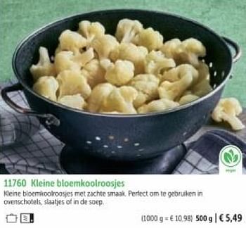 Promoties Kleine bloemkoolroosjes - Huismerk - Bofrost - Geldig van 01/03/2024 tot 30/08/2024 bij Bofrost