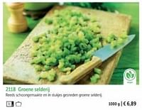 Promoties Groene selderij - Huismerk - Bofrost - Geldig van 01/03/2024 tot 30/08/2024 bij Bofrost