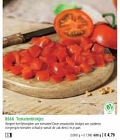 Promoties Tomatenblokjes - Huismerk - Bofrost - Geldig van 01/03/2024 tot 30/08/2024 bij Bofrost