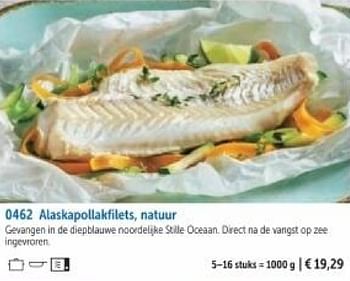 Promotions Alaskapollakfilets natuur - Produit maison - Bofrost - Valide de 01/03/2024 à 30/08/2024 chez Bofrost