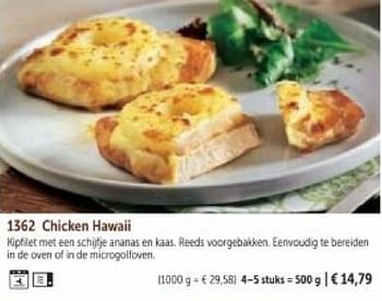 Promotions Chicken hawaii - Produit maison - Bofrost - Valide de 01/03/2024 à 30/08/2024 chez Bofrost
