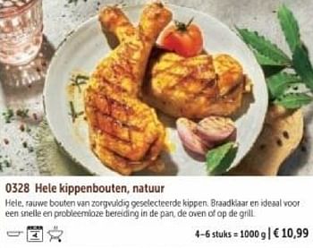 Promoties Hele kippenbouten natuur - Huismerk - Bofrost - Geldig van 01/03/2024 tot 30/08/2024 bij Bofrost