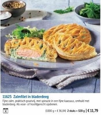 Promoties Zalmfilet in bladerdeeg - Huismerk - Bofrost - Geldig van 01/03/2024 tot 30/08/2024 bij Bofrost