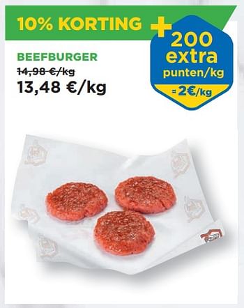 Promoties Beefburger - Huismerk - Renmans - Geldig van 08/03/2024 tot 14/03/2024 bij Renmans