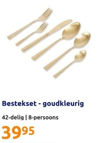 Promoties Bestekset zwart - Huismerk - Action - Geldig van 06/03/2024 tot 12/03/2024 bij Action