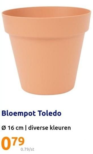 Promotions Bloempot toledo - Toledo - Valide de 06/03/2024 à 12/03/2024 chez Action