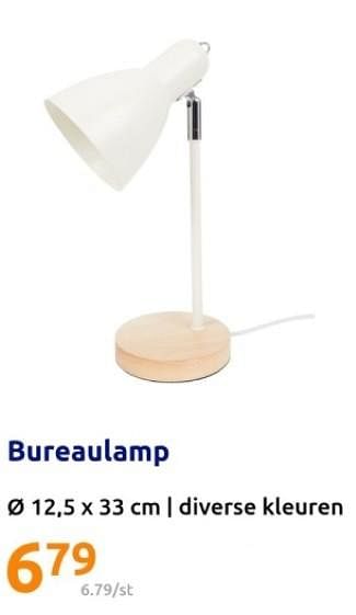 Promoties Bureaulamp - Huismerk - Action - Geldig van 06/03/2024 tot 12/03/2024 bij Action