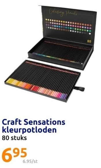 Promotions Craft sensations kleurpotloden - Craft Sensations - Valide de 06/03/2024 à 12/03/2024 chez Action