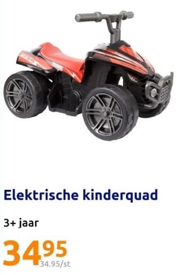 Promoties Elektrische kinderquad - Huismerk - Action - Geldig van 06/03/2024 tot 12/03/2024 bij Action