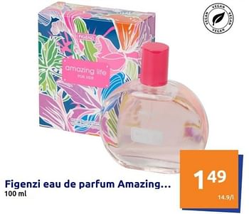 Promoties Figenzi eau de parfum amazina - Figenzi - Geldig van 06/03/2024 tot 12/03/2024 bij Action
