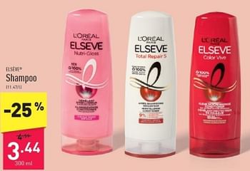 Promoties Shampoo - Elseve - Geldig van 16/03/2024 tot 22/03/2024 bij Aldi