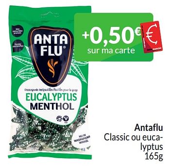 Promoties Antaflu classic ou eucalyptus - Anta Flu - Geldig van 01/03/2024 tot 31/03/2024 bij Intermarche