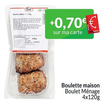 Promoties Boulette maison boulet ménage - Huismerk - Intermarche - Geldig van 01/03/2024 tot 31/03/2024 bij Intermarche