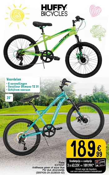 Promotions Fiets extent - Huffy Bicycles - Valide de 05/03/2024 à 24/09/2024 chez Cora