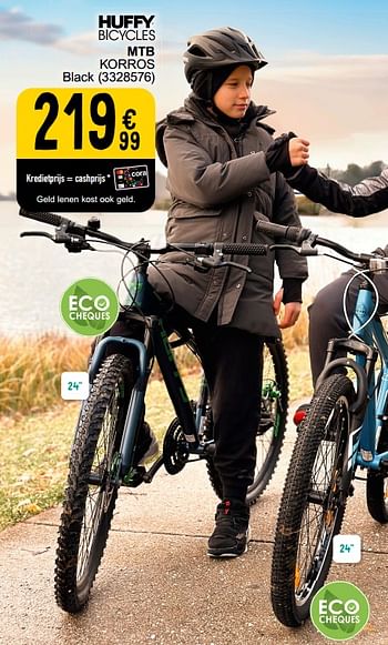Promotions Huffy bicycles mtb korros - Huffy Bicycles - Valide de 05/03/2024 à 24/09/2024 chez Cora