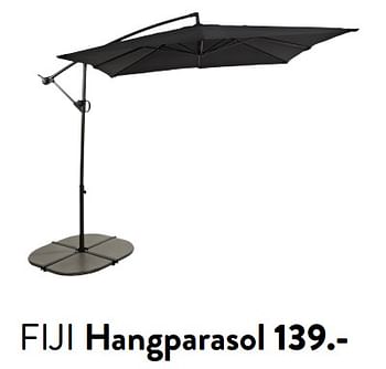 Promoties Fiji hangparasol - Huismerk - Casa - Geldig van 29/02/2024 tot 25/09/2024 bij Casa