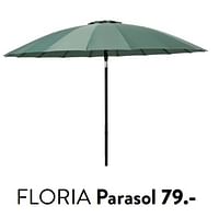 Promoties Floria parasol - Huismerk - Casa - Geldig van 29/02/2024 tot 25/09/2024 bij Casa