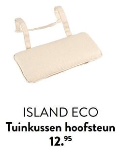 Island eco tuinkussen hoofsteun