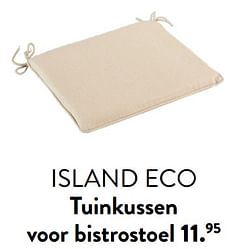 Island eco tuinkussen voor bistrostoel