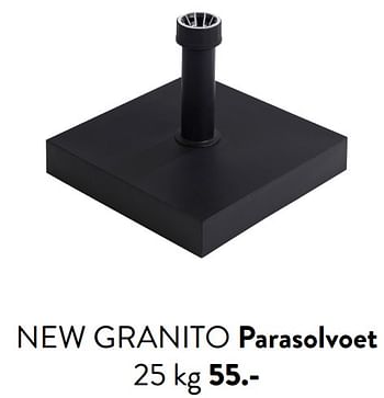 Promotions New granito parasolvoet - Produit maison - Casa - Valide de 29/02/2024 à 25/09/2024 chez Casa