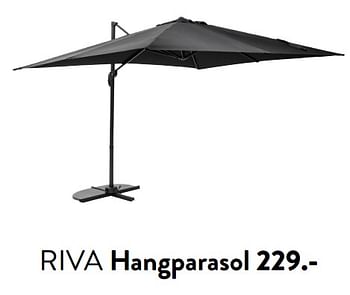 Promotions Riva hangparasol - Produit maison - Casa - Valide de 29/02/2024 à 25/09/2024 chez Casa
