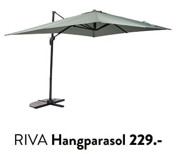 Promotions Riva hangparasol - Produit maison - Casa - Valide de 29/02/2024 à 25/09/2024 chez Casa