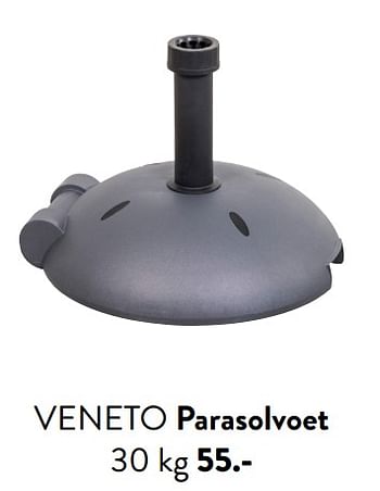 Promotions Veneto parasolvoet - Produit maison - Casa - Valide de 29/02/2024 à 25/09/2024 chez Casa