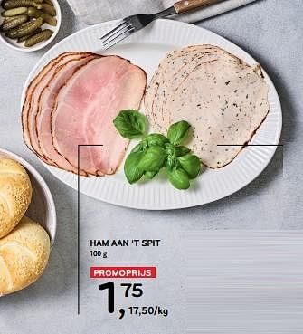 Promoties Ham aan `t spit - Huismerk - Alvo - Geldig van 28/02/2024 tot 12/03/2024 bij Alvo